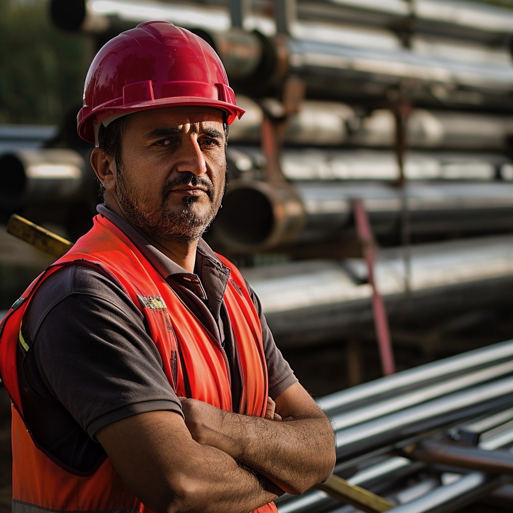 Trabajadores de tubería de acero inoxidable de MMTubería.